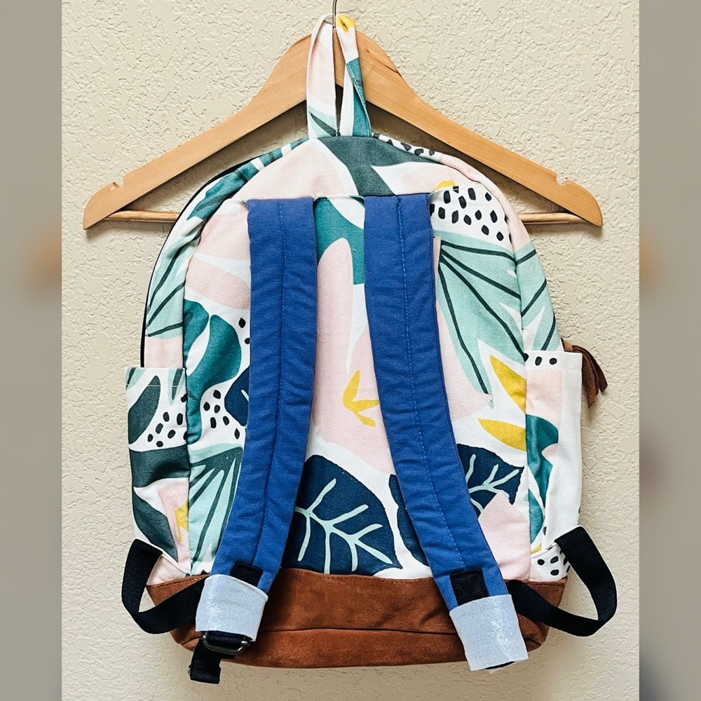 Minted Tropical Abstract Pattern Backpack - image 4